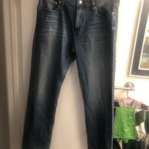 Classic Calvin Klein Indigo Men's Straight Jeans